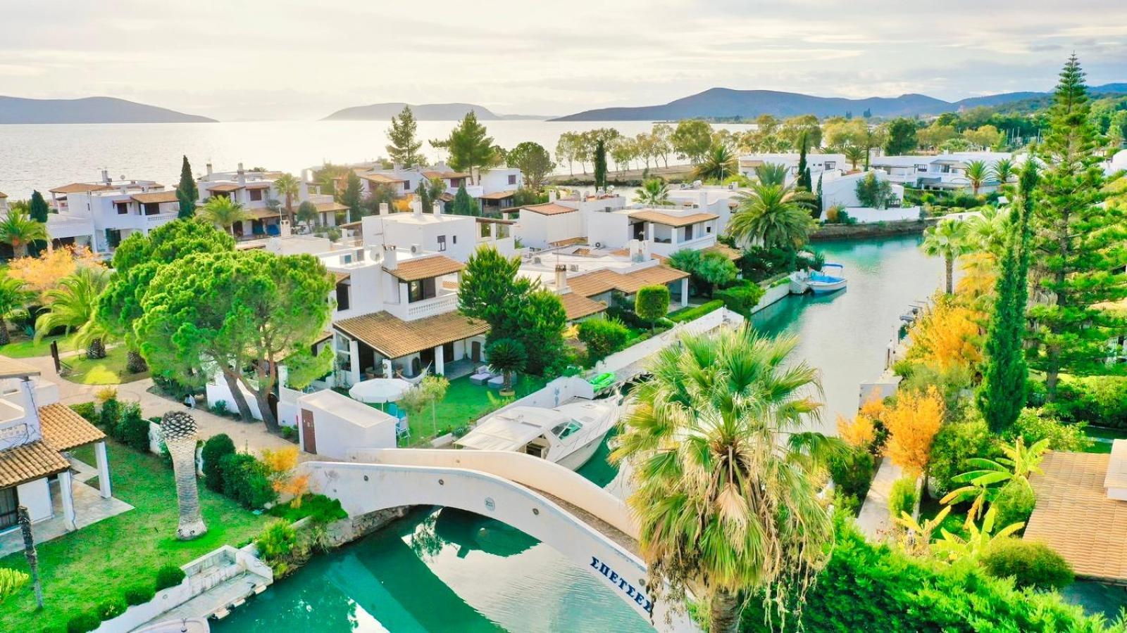 Villasonboard Dock Villa 3 Bed, 3 Bath, Canal, Greek Venice Porto Hydra Plepi Ngoại thất bức ảnh